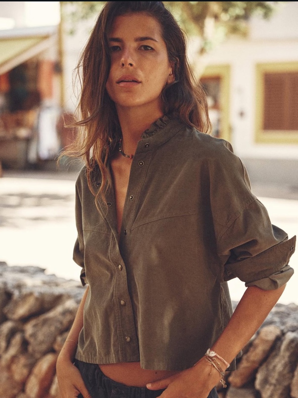 Xirena Hayes Corduroy Button Down Shirt